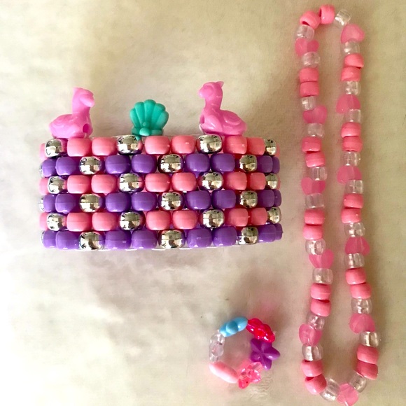 Set of 3 kawaii cottagecore jewelry set - Picture 2 of 8